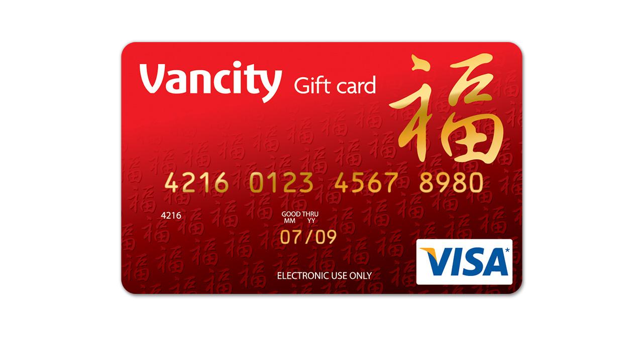 Vancity - Chinese New Year Gift card