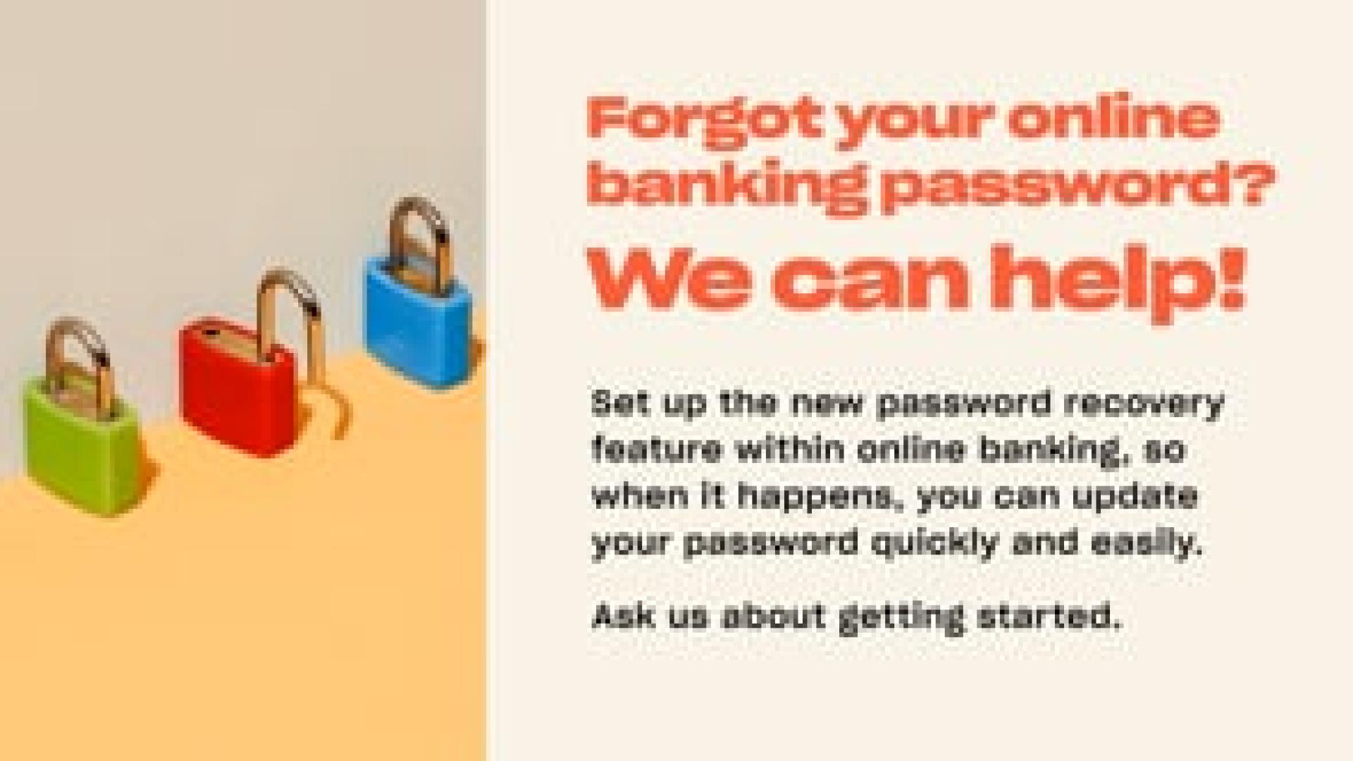 Preview image for the video "Vancity - Password Recovery - in-branch digital display (no audio)".