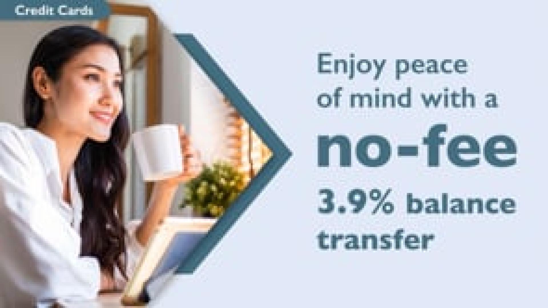 Preview image for the video "Collabria Financial - No-fee Balance Transfer Promotion - in-branch digital display - English edition (no audio)".